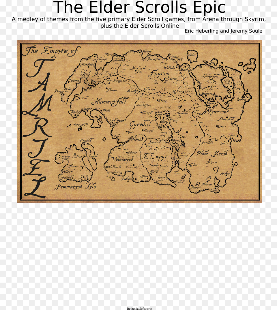 Map Of Tamriel, Chart, Plot, Home Decor, Atlas Free Transparent Png