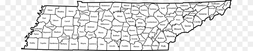 Map Of Tennessee Counties Washington County Tennessee, Vegetation, Tree, Rainforest, Plot Free Png Download