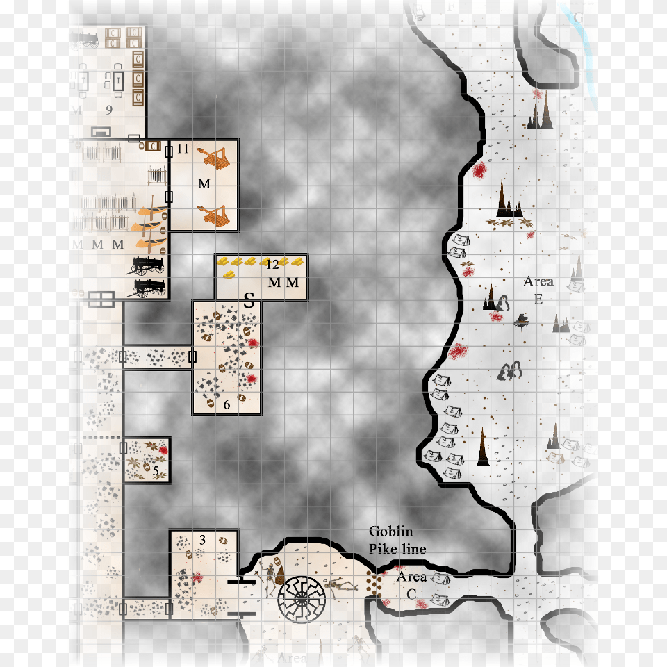 Map Of The Armory Of King Kettle Floor Plan, Chart, Plot, Diagram Free Png Download