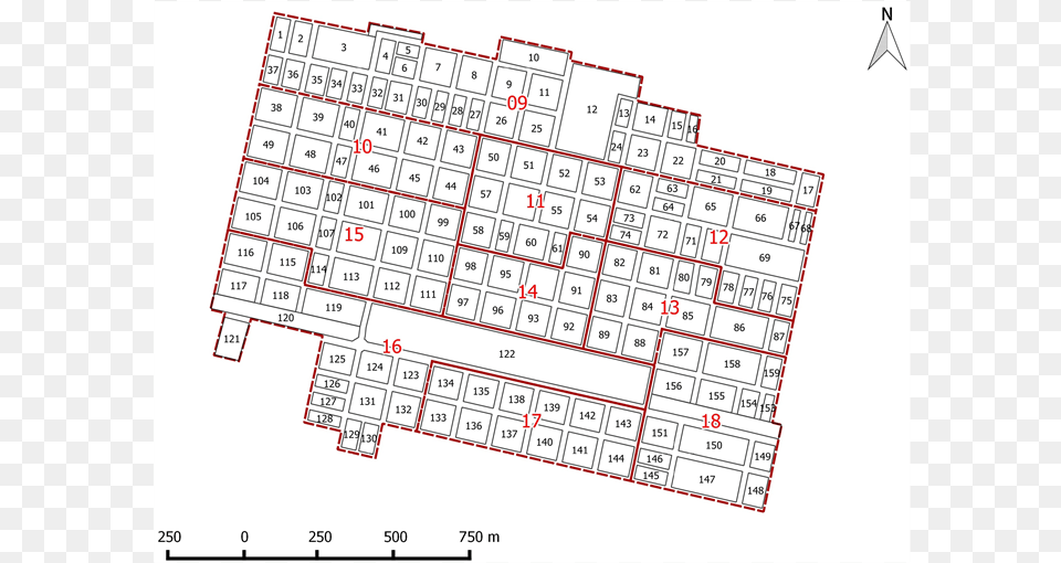 Map Of The Census Radius Of Monte Maz By National Plan Png Image