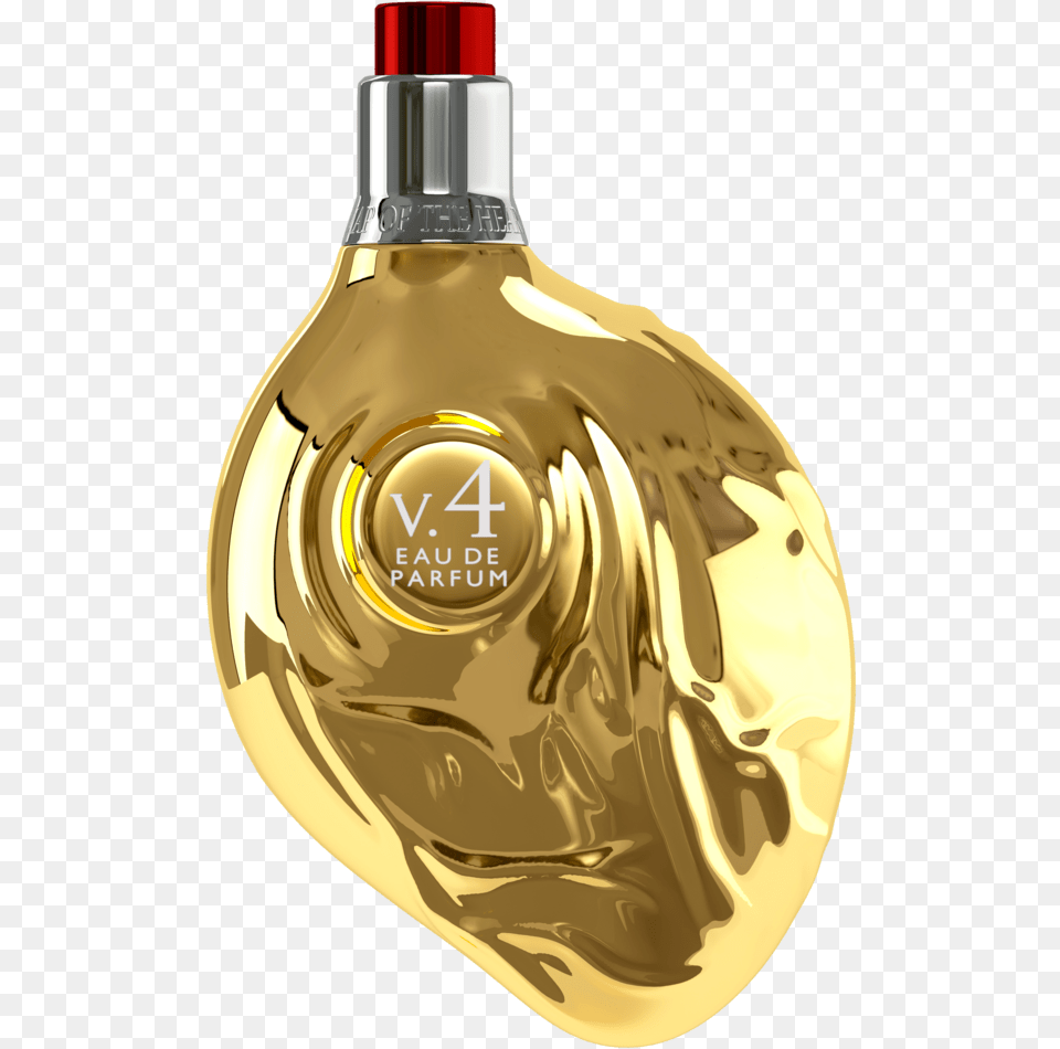 Map Of The Heart Gold Heart V Gold Heart V 4 Map Of The Heart, Bottle, Cosmetics, Alcohol, Beverage Free Png