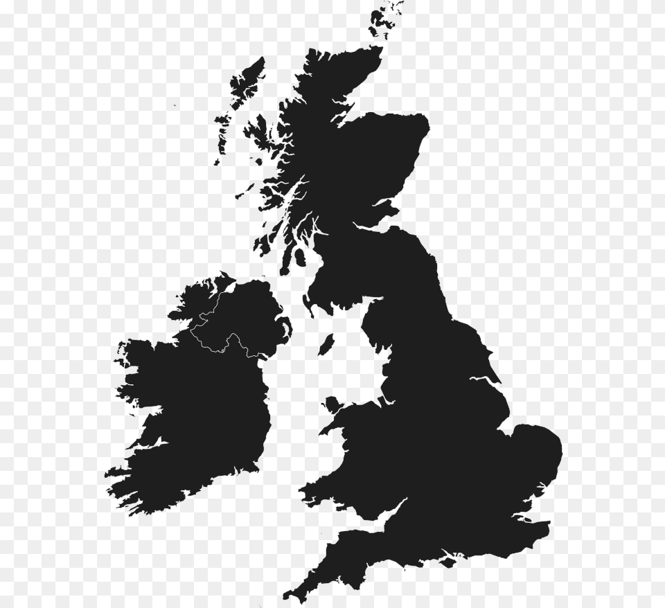 Map Of The Uk Uk Black And White, Chart, Plot, Baby, Person Png Image