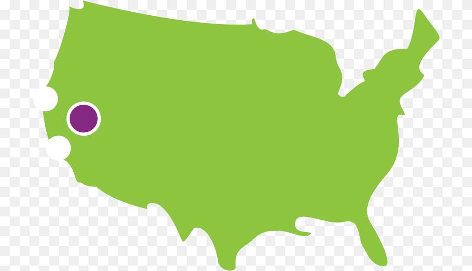 Map Of The United States, Green, Leaf, Plant, Baby Free Transparent Png