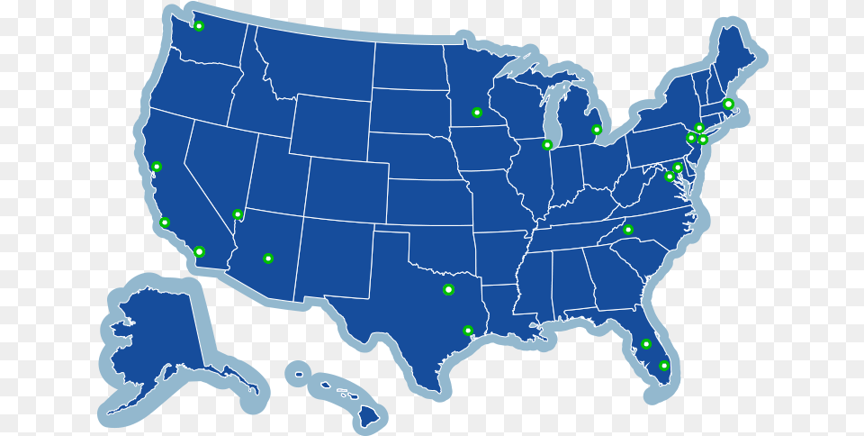 Map Of The United States Showing Airports That Already John F Kennedy Library, Chart, Plot, Outdoors, Nature Free Transparent Png