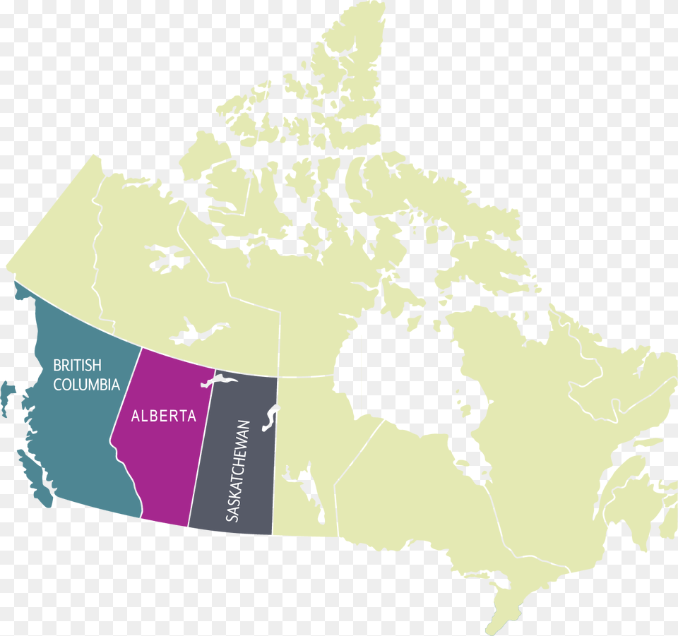 Map Of Western Canada Atlas, Chart, Plot, Diagram, Person Png Image