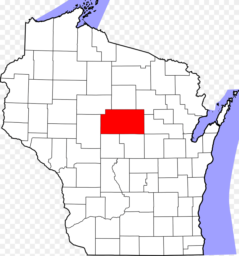 Map Of Wisconsin Highlighting Marathon County Trempealeau County, Plot, Chart, Game, Chess Png