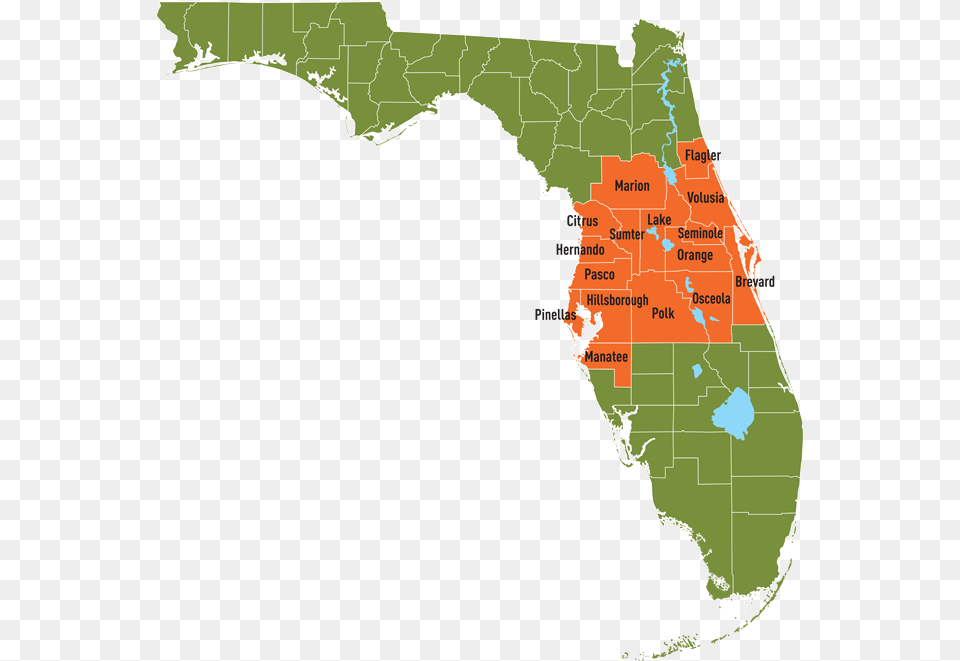 Map Palm Beach County Florida, Chart, Plot, Atlas, Diagram Free Png Download
