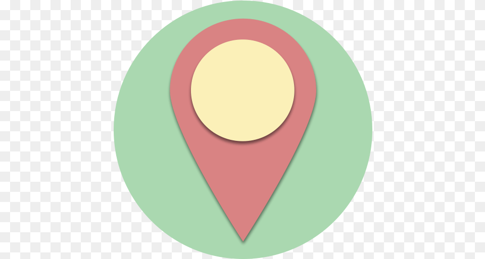 Map Pin Icon Circle, Disk Free Png Download