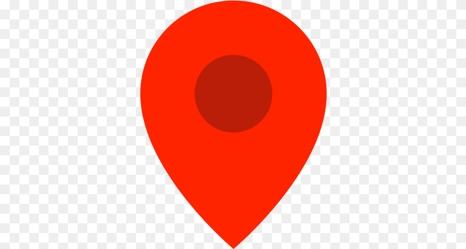 Map Pin Icon Of Colocons Circle, Heart, Balloon Png Image