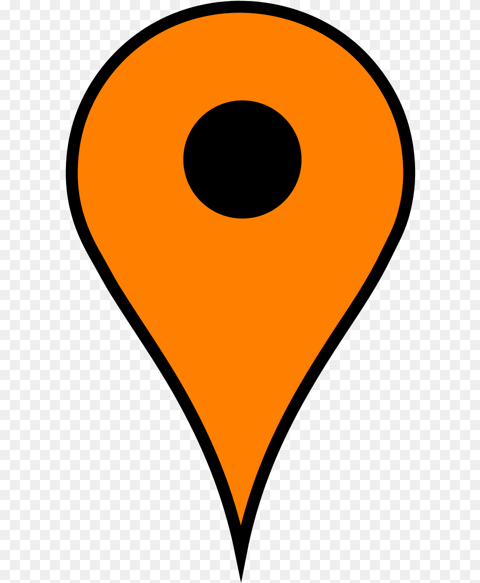 Map Pin Orange Clip Art Vector Clip Art Marker Icon Google Maps, Astronomy, Moon, Nature, Night Png Image