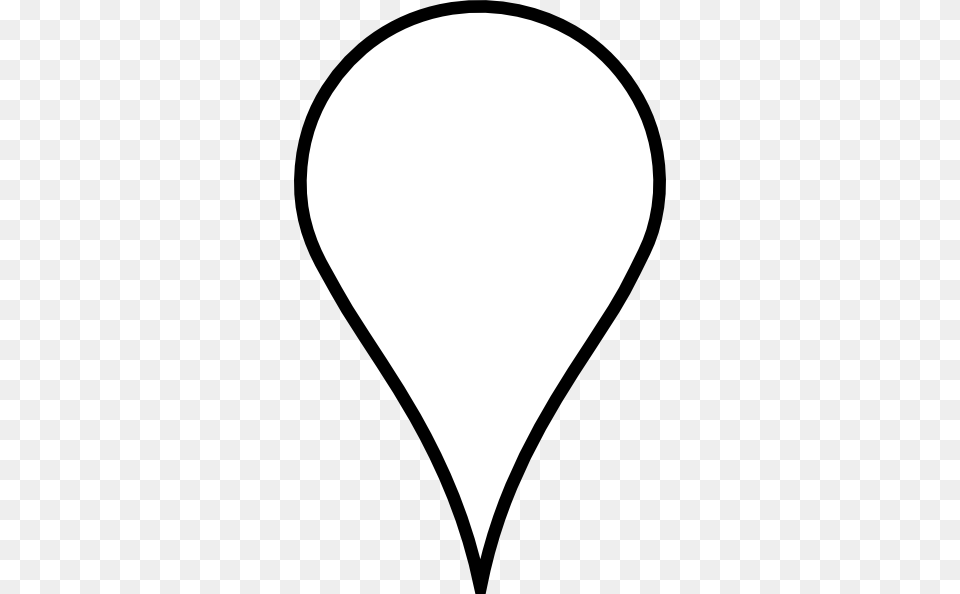 Map Pin White Clip Art, Balloon Free Png Download