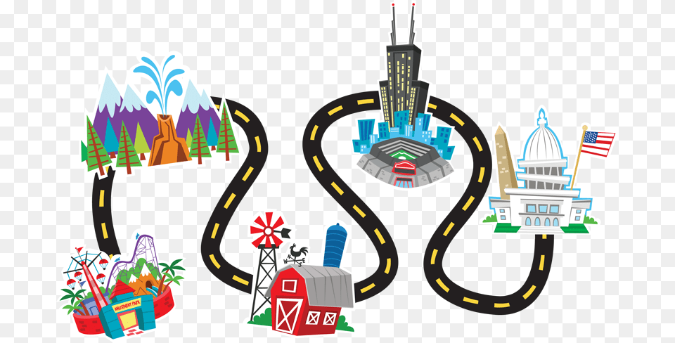 Map Road Trip Clipart, City, Art, Graphics, Neighborhood Png Image