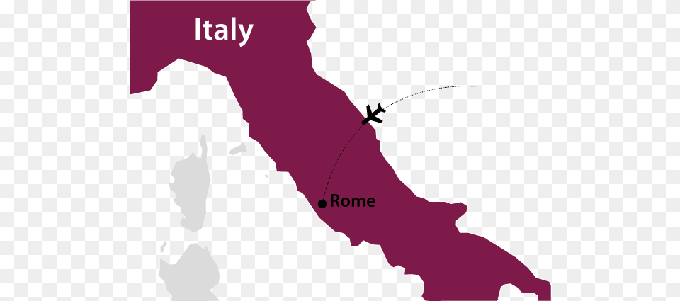 Map Showing Rome In The Middle Of Italy Blue, Chart, Plot, Person, Baby Free Transparent Png