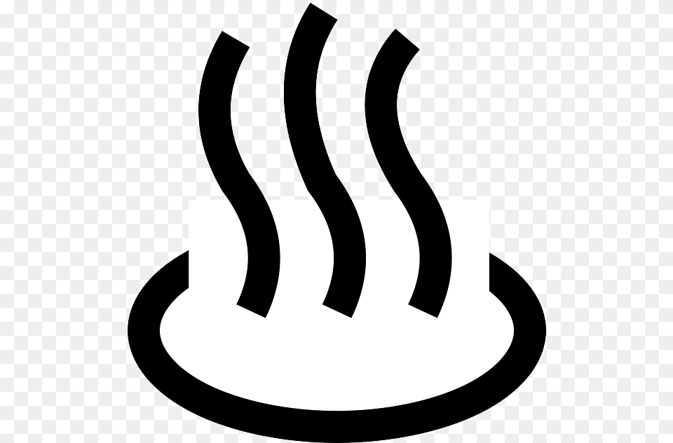 Map Symbol Symbols Hot Japanese Weight Vapor Symbol, Cutlery, Fork, Smoke Pipe Free Png Download