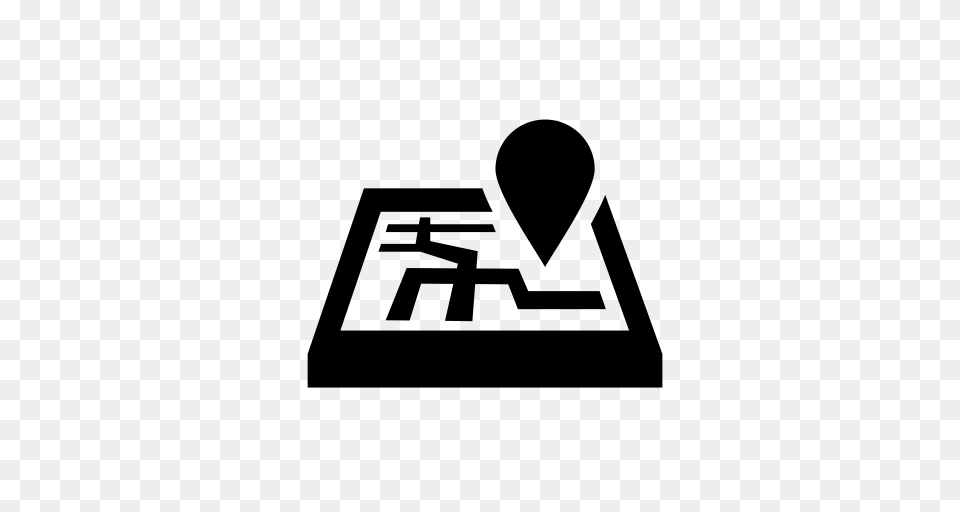 Map Wii U Wuu Icon With And Vector Format For Unlimited, Gray Free Transparent Png