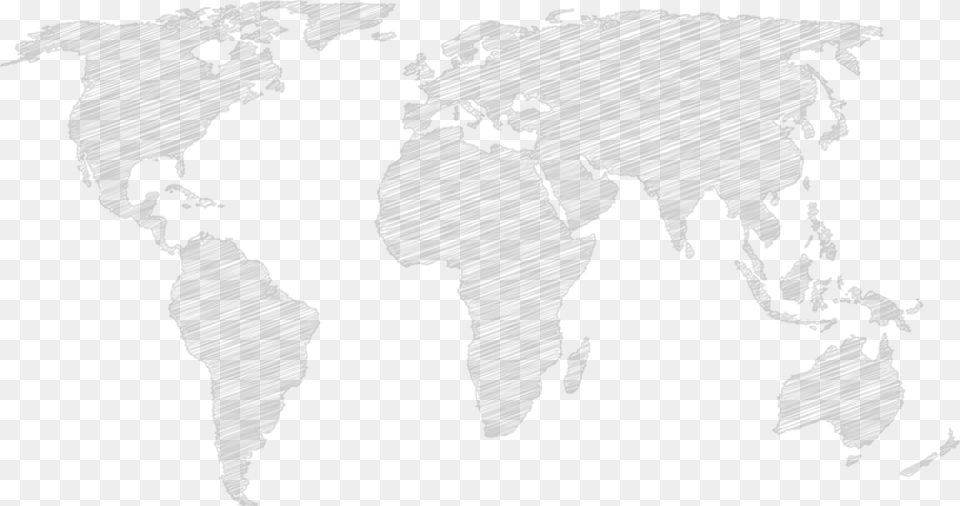 Map World Map, Gray Png