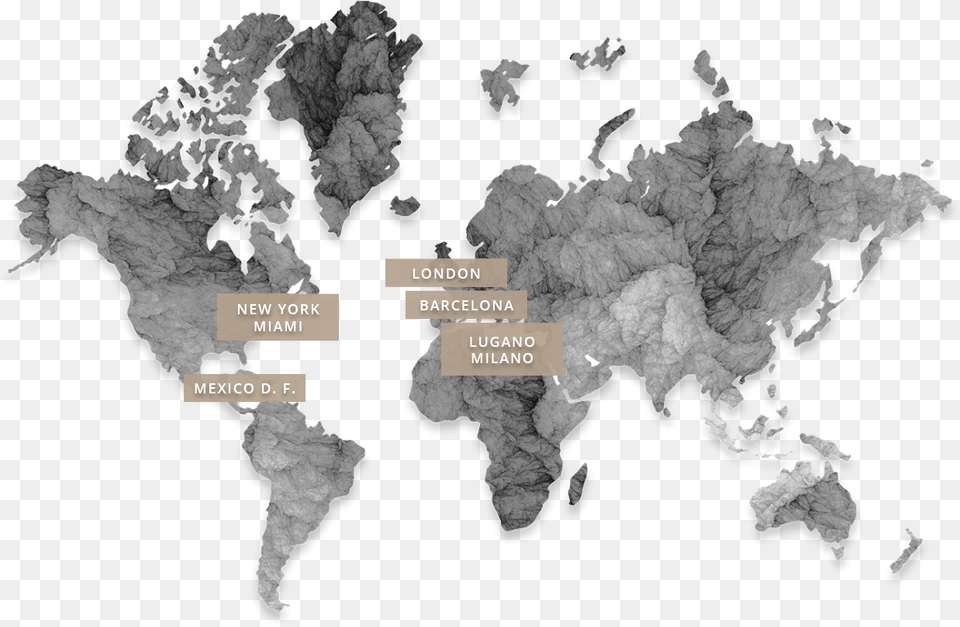 Mapa Contact World Map Black, Chart, Plot, Atlas, Diagram Png