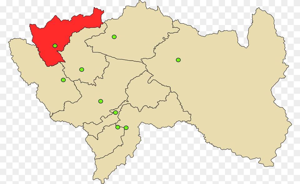 Mapa De La Provincia De Chupaca, Atlas, Chart, Diagram, Map Free Transparent Png