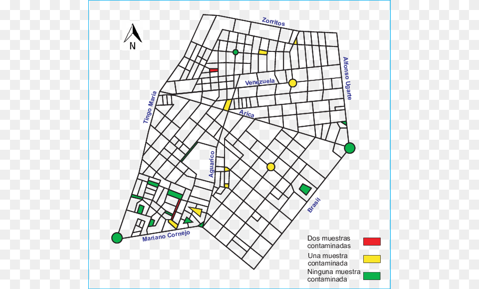 Mapa Del Distrito De Con Representacin De Muestras, Chart, Diagram, Plan, Plot Png