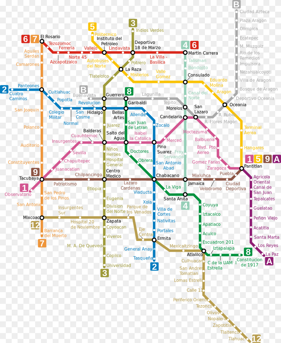 Mapa Del Metro De Ciudad De Mexico Gran Resolucion Metro Meksyk, Scoreboard, Cad Diagram, Diagram, Chart Png