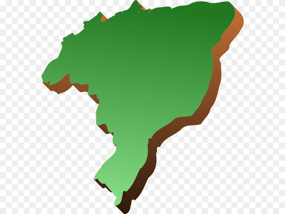 Mapa Do Brasil Brasil Verde Mapa Terra Geografia Imgenes Transparentes De La Bandera De Brasil, Chart, Plot, Land, Outdoors Png Image