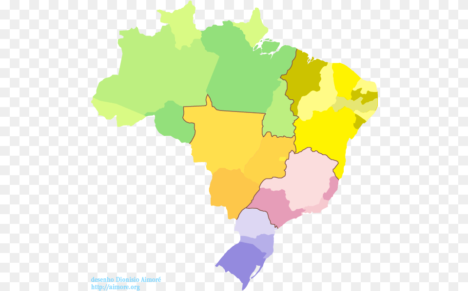 Mapa Do Brasil Clicavel Map Brazil Background, Atlas, Chart, Diagram, Plot Png Image
