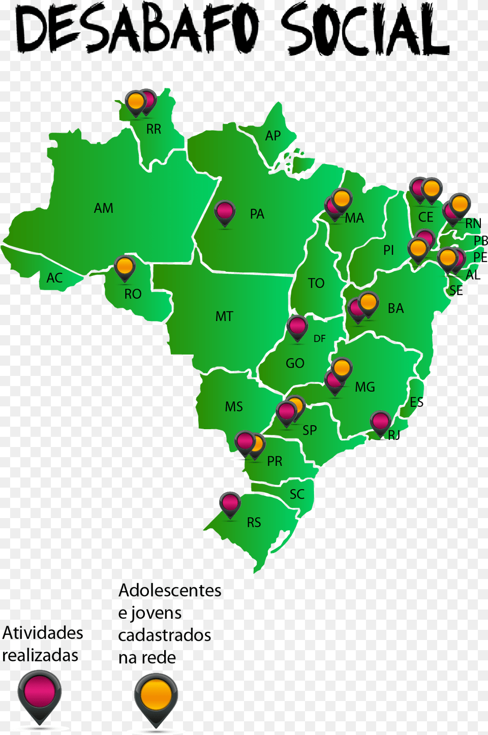 Mapa Do Brasil Vetor Brazil, Chart, Plot, Map, Atlas Png Image