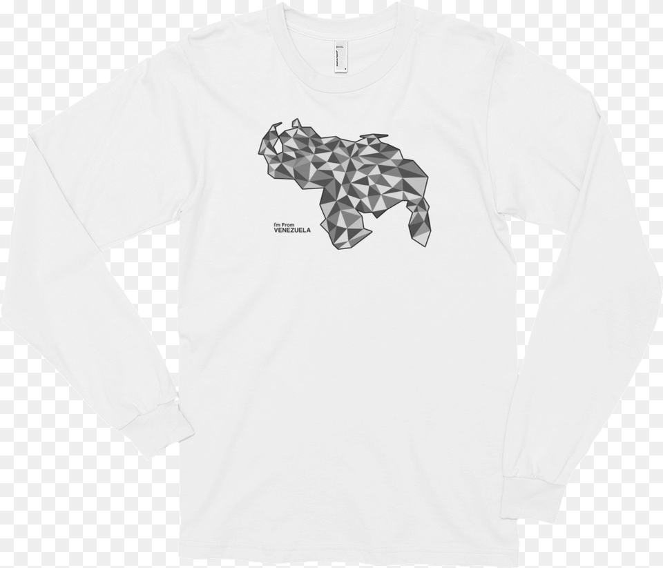 Mapa Gris Long Sleeve T Shirt, Clothing, Long Sleeve, T-shirt, Adult Png