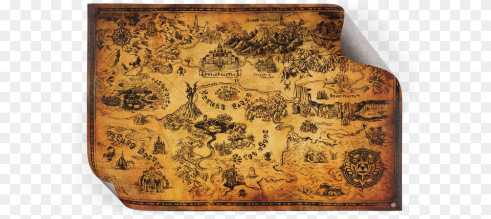 Mapa Legend Of Zelda, Home Decor, Art, Painting Free Transparent Png