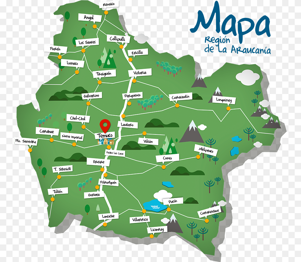 Mapa Perquenco Galvarino Mapa, Chart, Plot, Neighborhood, Map Png Image