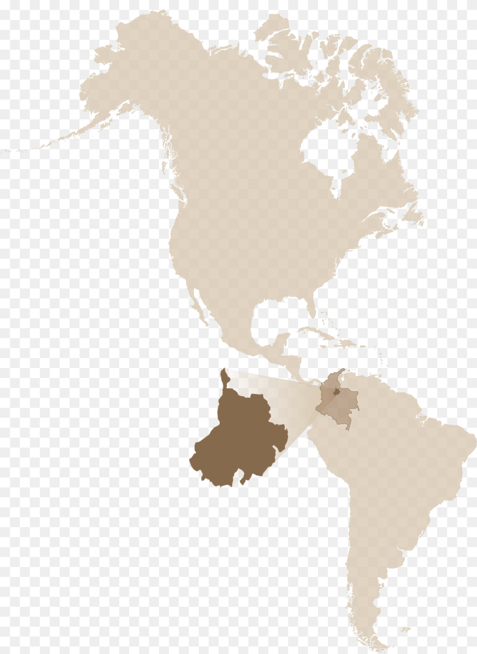 Mapa Santander Barichara Map Of North America With Mexico Highlighted, Plot, Chart, Adult, Wedding Png