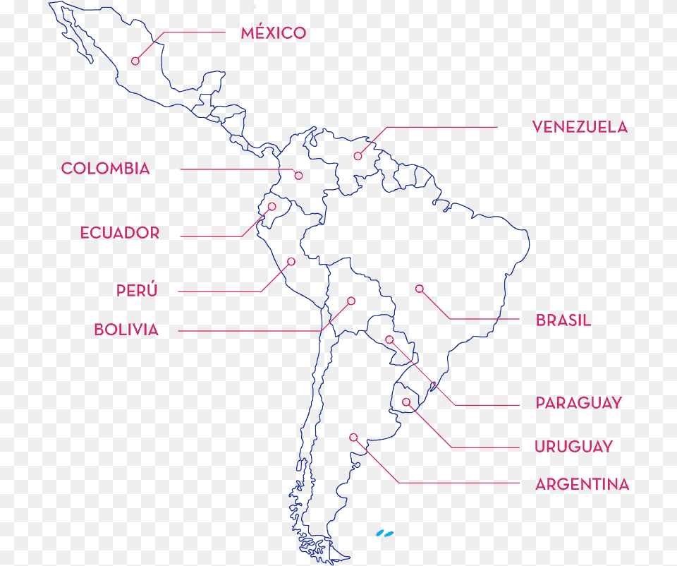 Mapa South America, Chart, Plot, Nature, Outdoors Png Image