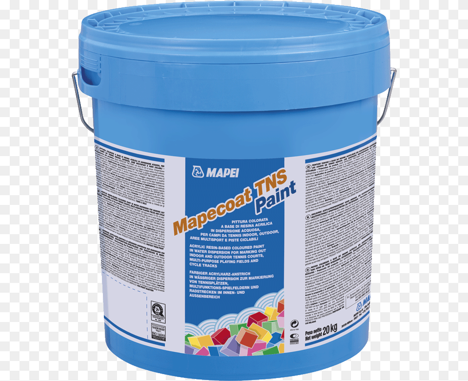 Mapecoat Tns Paint, Paint Container, Bucket, Bottle, Shaker Free Png Download