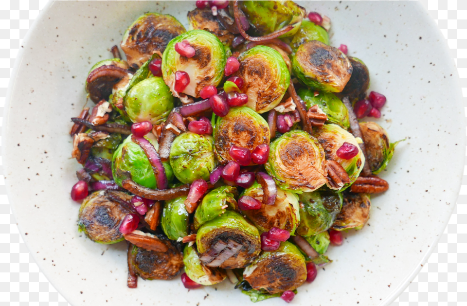 Maple Balsamic Brussels Sprouts Side Dish, Food, Plate, Produce, Brussel Sprouts Png