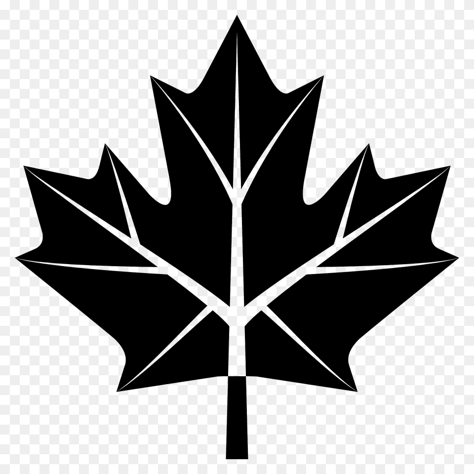 Maple Leaf Emoji Clipart, Plant, Maple Leaf, Cross, Symbol Free Transparent Png