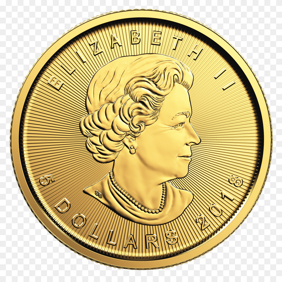 Maple Leaf Gold Coin Celticgold Eu, Face, Head, Person, Money Png Image