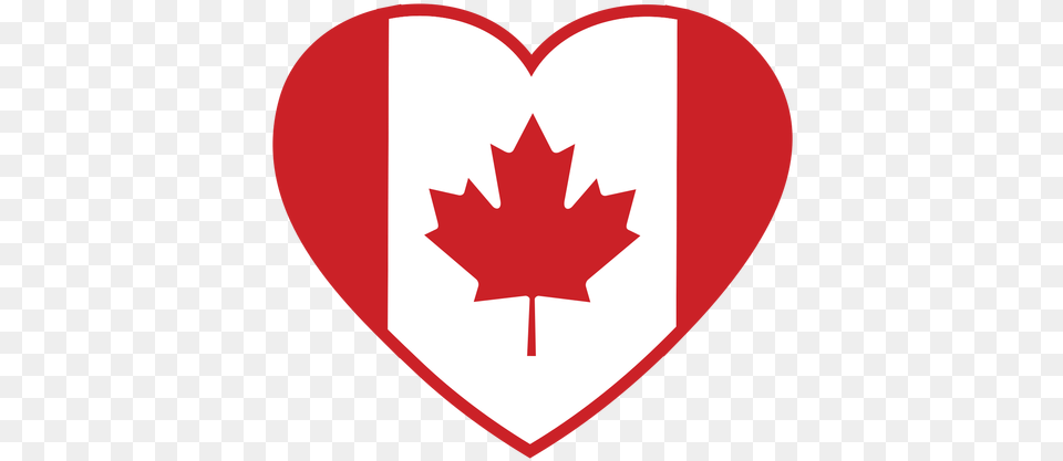 Maple Leaf Heart Stroke Transparent U0026 Svg Vector File Canada Flag Shutterstock, Plant, First Aid Free Png Download