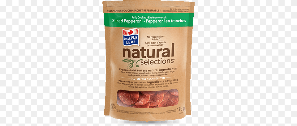 Maple Leaf Natural Selections Sliced Pepperoni Maple Leaf Foods, Food Png Image