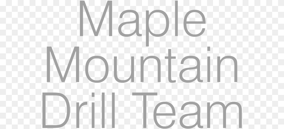 Maple Mountain Drill Team Guabi Logo, Text Png Image