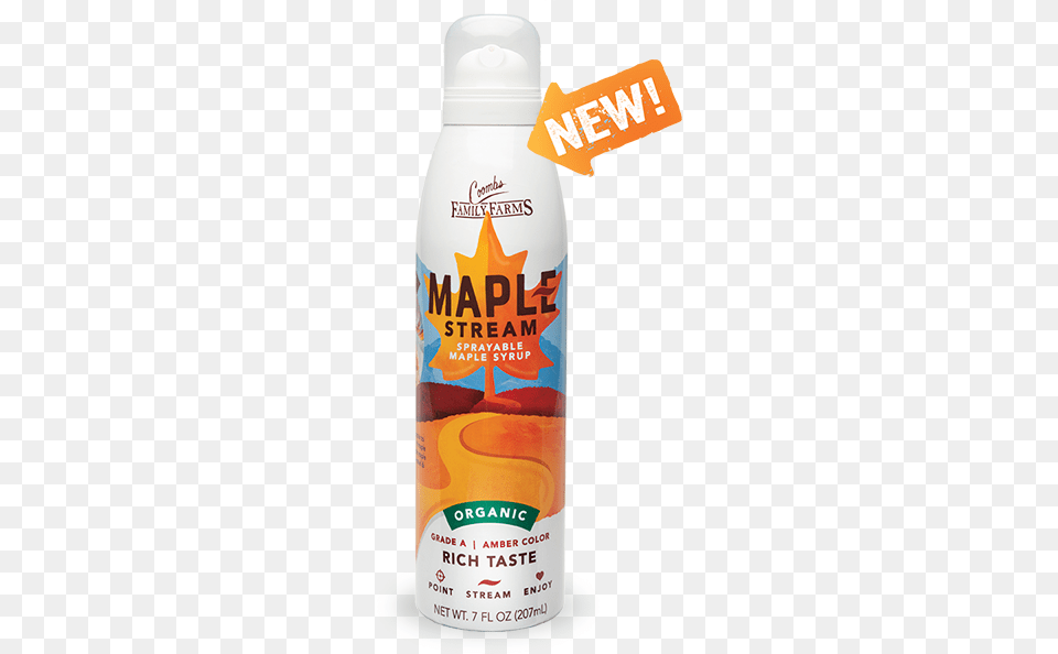 Maple Stream Sprayable Maple Syrup Maple, Cosmetics, Food, Ketchup Free Png