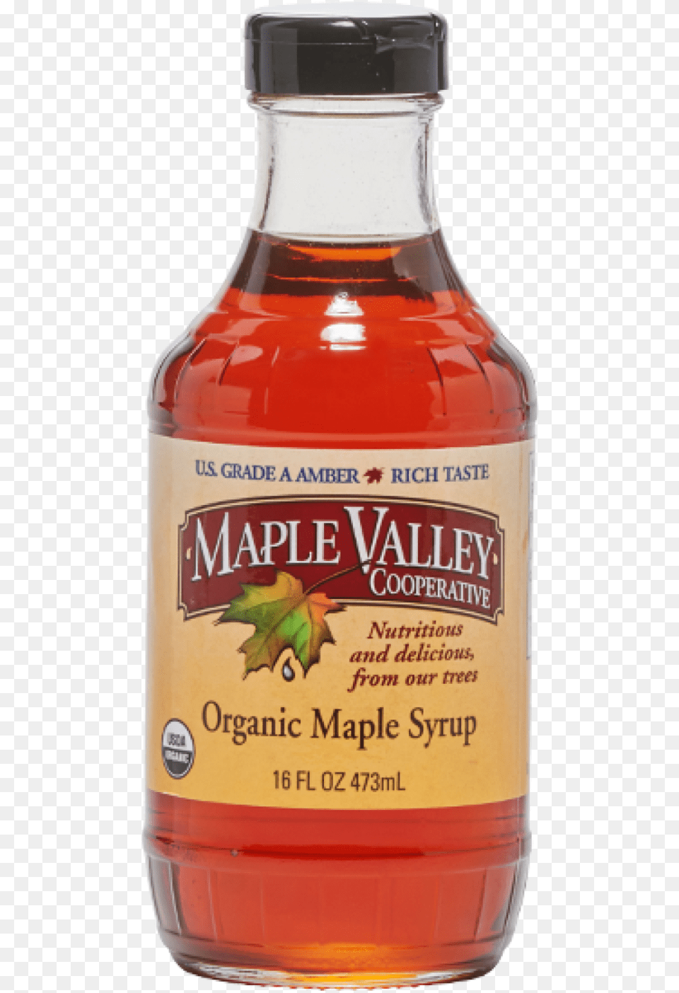 Maple Syrup Amber Amp Rich Maple Valley Maple Syrup Organic Grade A Dark Robust 32 Oz, Food, Seasoning, Ketchup Free Png