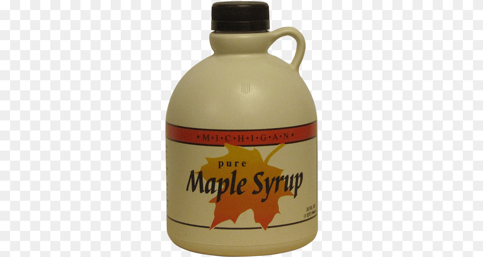Maple Syrup Quart Plastic Maple Syrup, Bottle, Food, Seasoning, Shaker Free Png Download