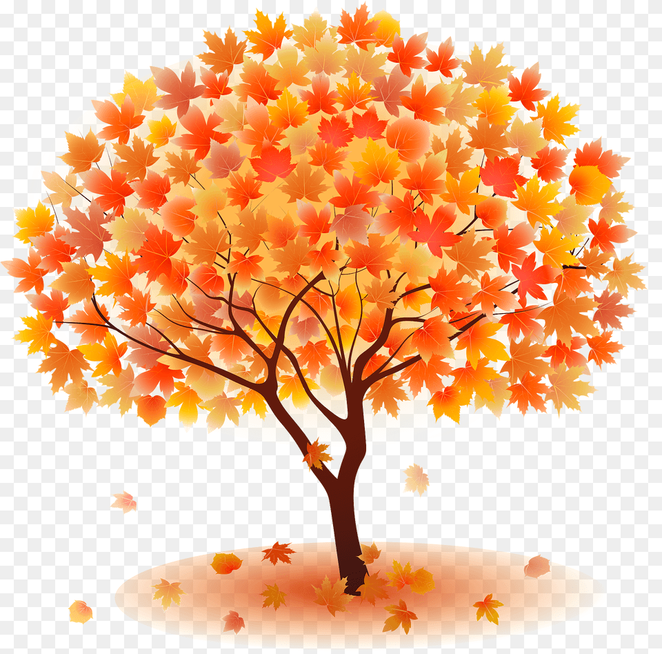 Maple Tree Autumn Leaves Clipart, Leaf, Plant, Art Free Transparent Png