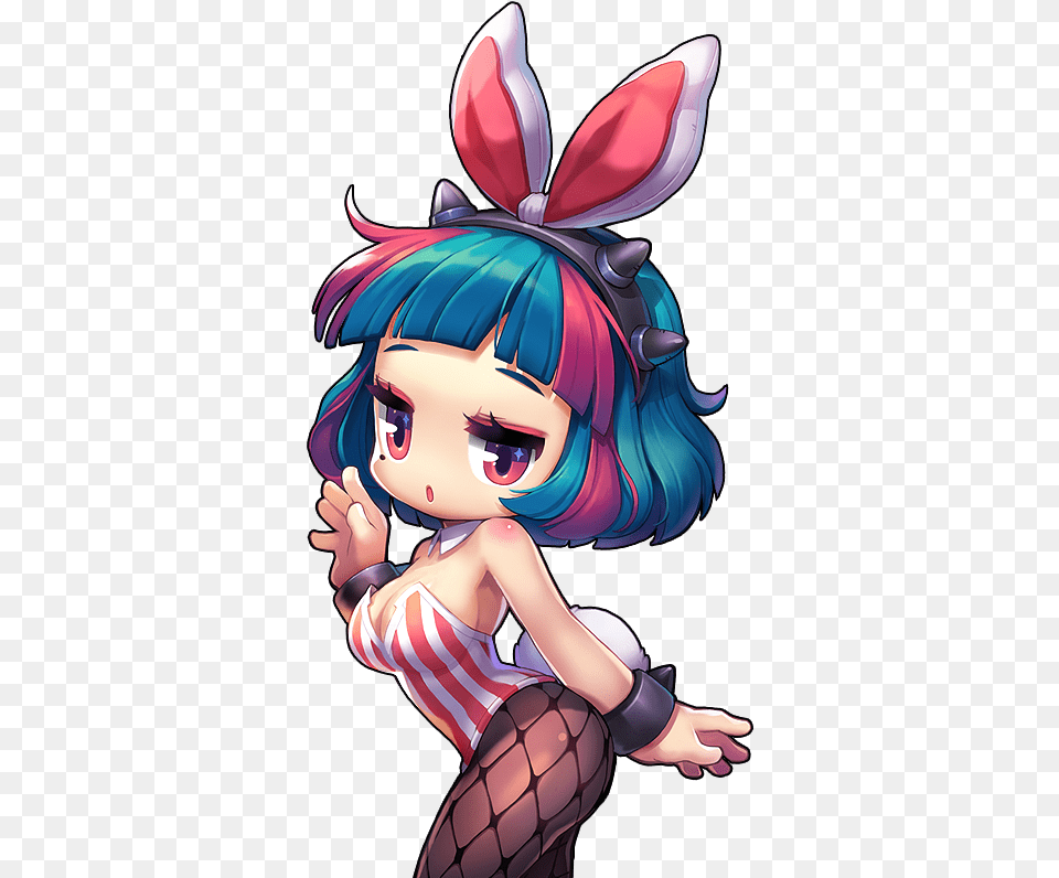 Maplestory 2 Bunny Girl, Book, Comics, Publication, Baby Free Png Download