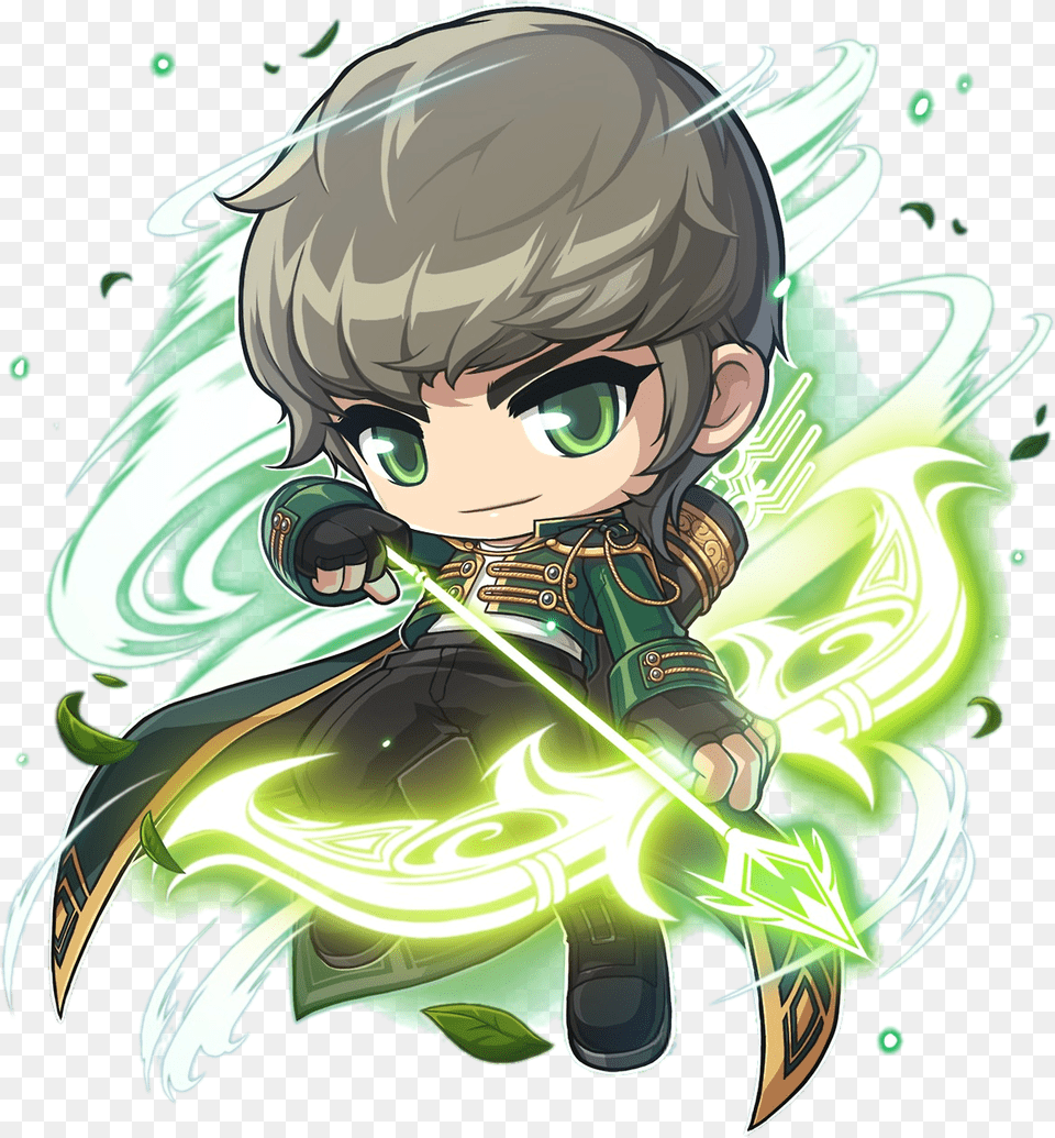 Maplestory Characters Wind Archer, Art, Baby, Person, Graphics Png Image