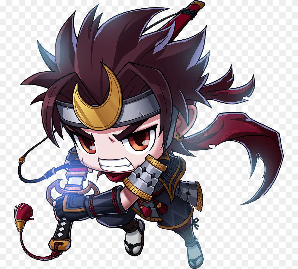 Maplestory Photoshop Kit Maplestory Hayato, Book, Comics, Publication, Person Free Transparent Png