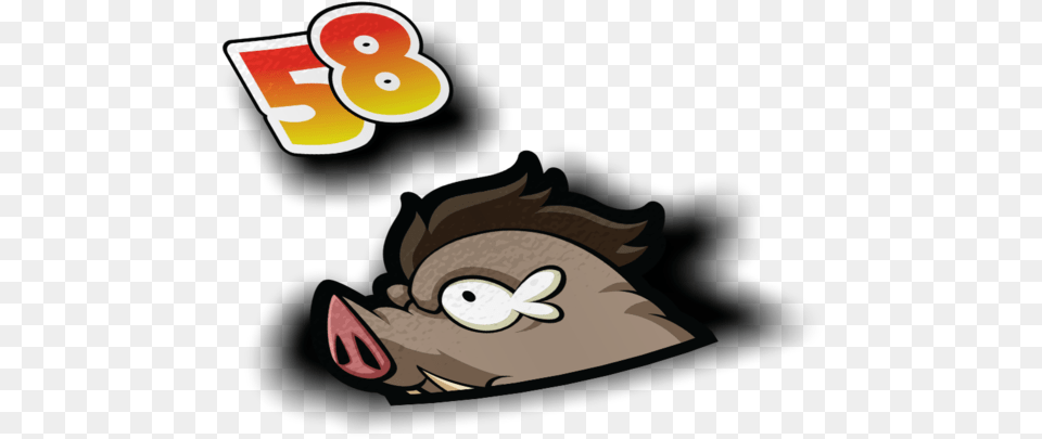 Maplestory Wild Boar Peeker Sticker Fictional Character, Text Free Transparent Png