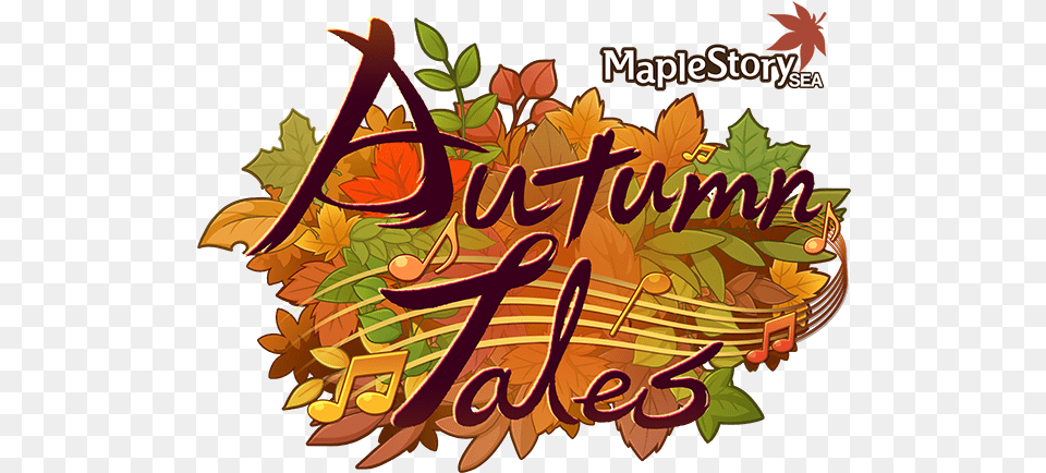 Maplestorysea Event, Leaf, Plant, Text, Calligraphy Free Png Download