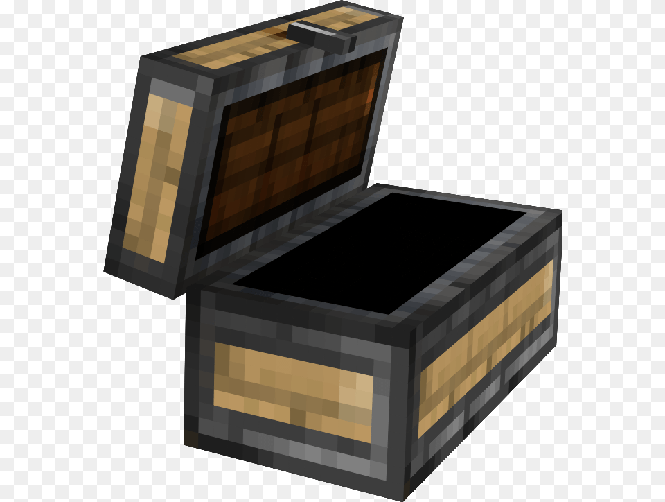 Mapping And Modding Open Chest Minecraft, Treasure, Box, Computer Hardware, Electronics Free Png Download