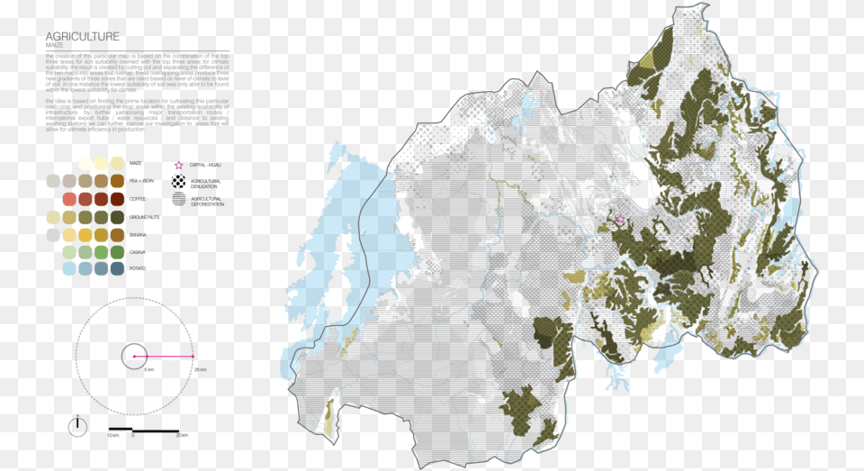 Mappingrwanda Agriculture Groundnuts Atlas, Chart, Plot, Map, Diagram Png Image